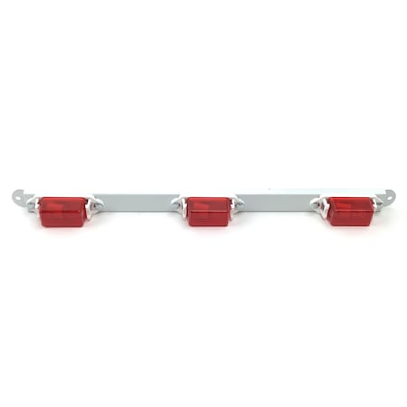 Peterson Lamp, Clearance/Marker, Mini Bar, Red, Poly Pack 107-3R